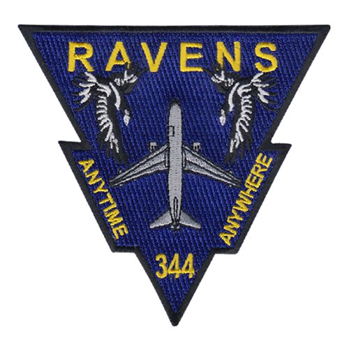 リリパットレーン463☆AIR FORCE 344 ARS Ravens Patch | 344th Air Refueling Squadron Patches