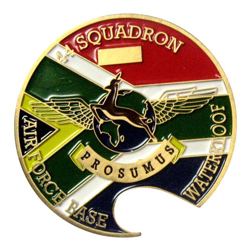 44 Squadron SAAF Bottle Opener Challenge Coin
