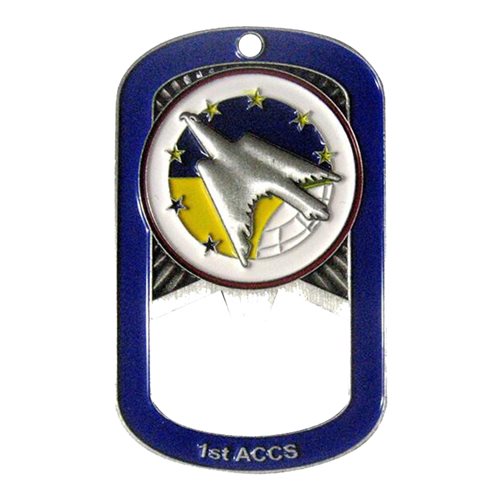 1 ACCS Dogtag Bottle Opener Challenge Coin - View 2