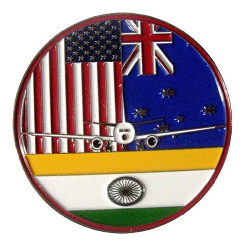 P8 Renton 737 Preflight Challenge Coin - View 2