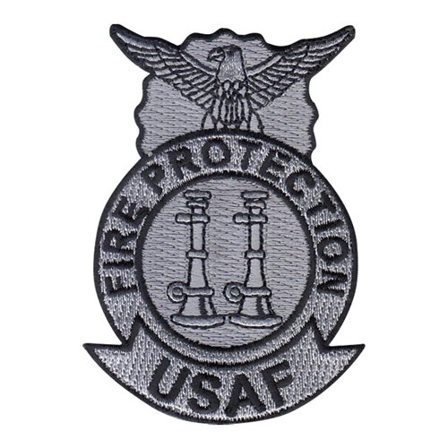 USAF Fire Protection Lieutenant Badge Patch