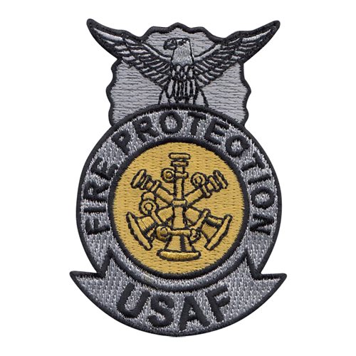 USAF Fire Protection Assistant Fire Chief Badge Patch