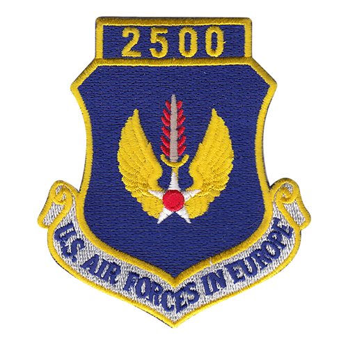 USAFE 2500 Hours Patch