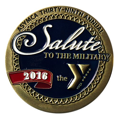 ASYMCA Alaska Military Salute 2016 Coin
