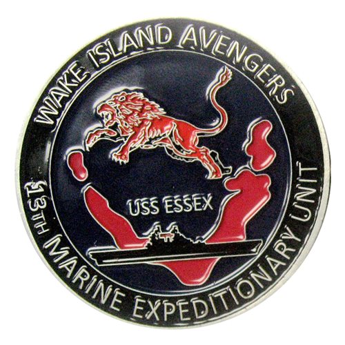 VMFA-211 F-35B Deployment Challenge Coin - View 2