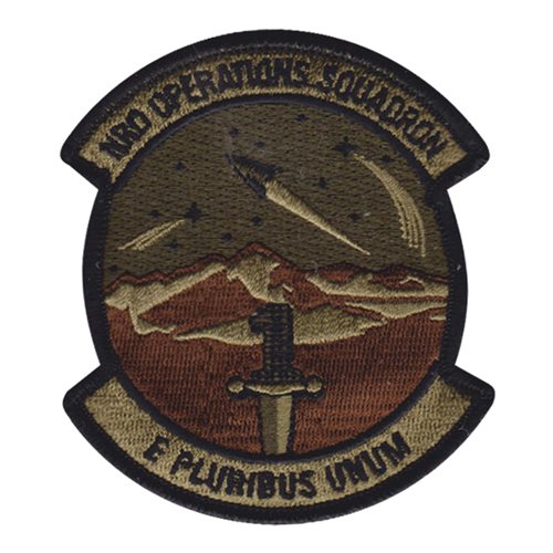 NRO Squadron Patch no hook + loop on reverse