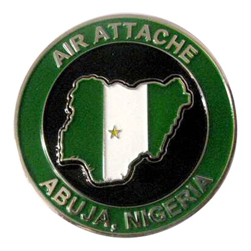 Defense Attache System Nigeria Challenge Coin - View 2