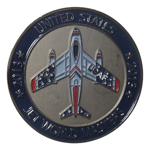 Team USA 2015 Jet World Masters Coin - View 2