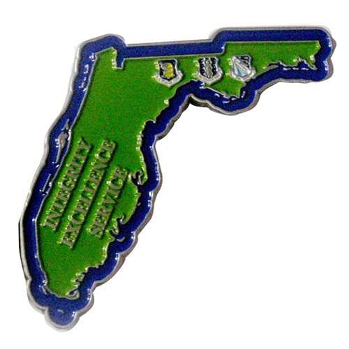 Team Eglin Top III Association Challenge Coin - View 2