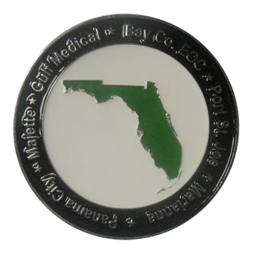 GFP Hurricane Challenge Coin - View 2
