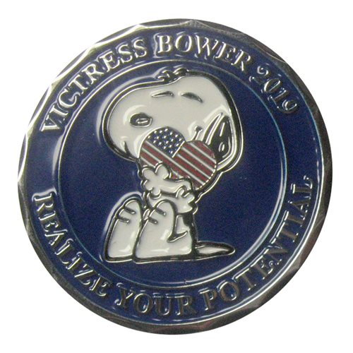 AFJROTC Centennial High School Victress Bower 12th Annual Football Challenge Coin