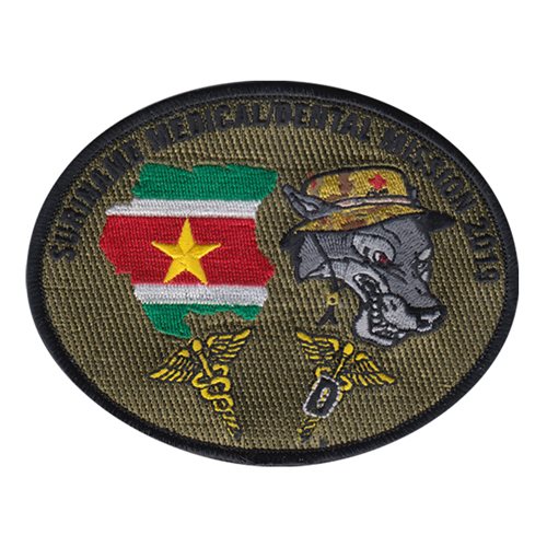 730 ASMC Suriname Medical-Dental Mission 2018 Patch