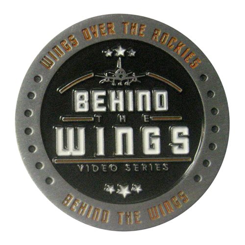 Behind the Wings Challenge Coin - View 2