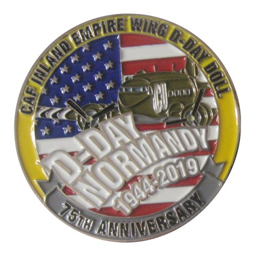 CAF Inland Empire Wing D-Day 2019  Challenge Coin