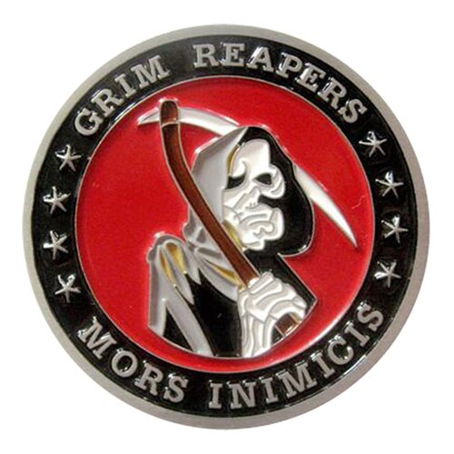 493 FS Grim Reapers  Challenge Coin