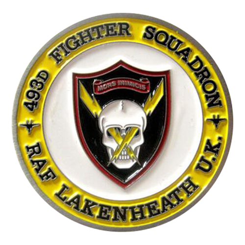 493 FS Grim Reapers  Challenge Coin - View 2