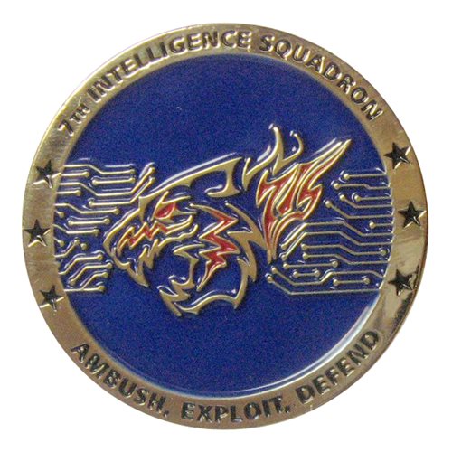 7 IS Falcon Flight Coin  - View 2