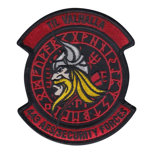 443 AES-SF Viking Patch