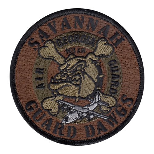 165 AW Savannah Guard Dawgs Patch