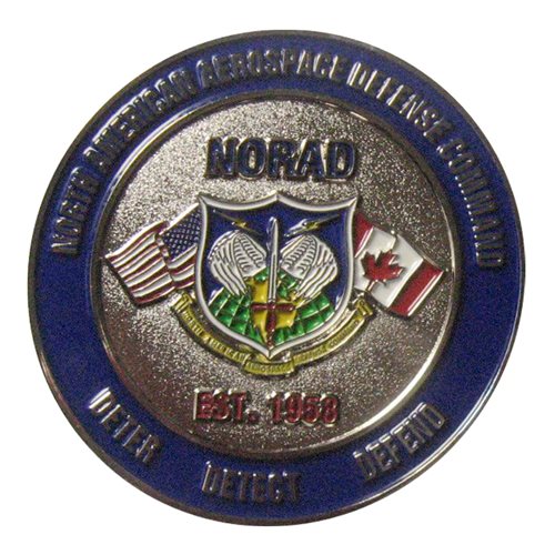HQ NORAD Coin 
