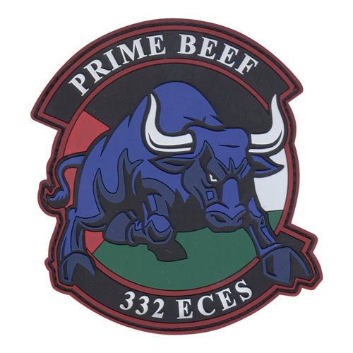 332 ECES Prime Beef Morale PVC Patch