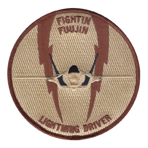 4 FS F-35 Lightning Driver Desert Patch