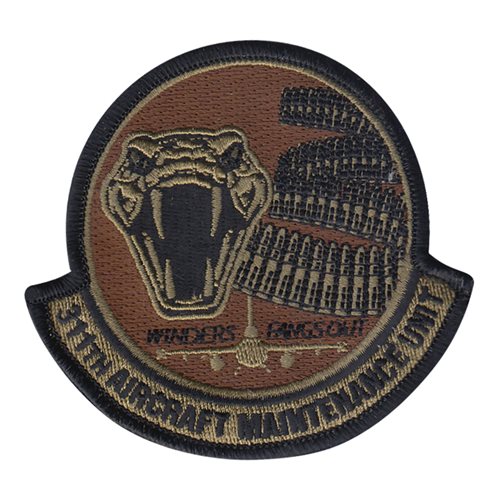 311 AMU Morale Patch 311th Aircraft Maintenance Unit Patches