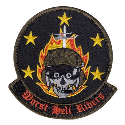 1 HS Worst Heli Riders Patch