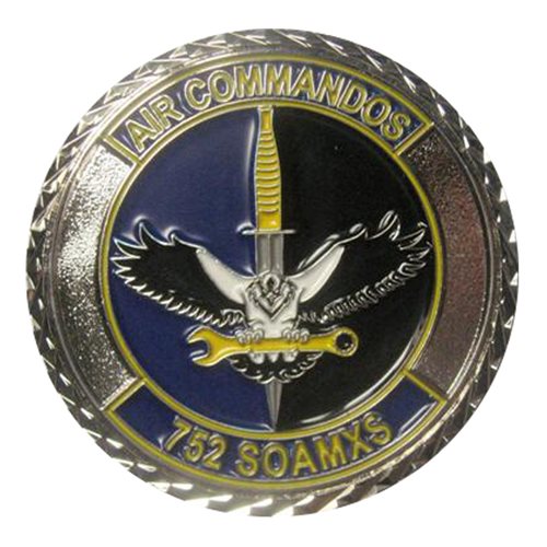 752  SOAMXS Commander Challenge Coin - View 2