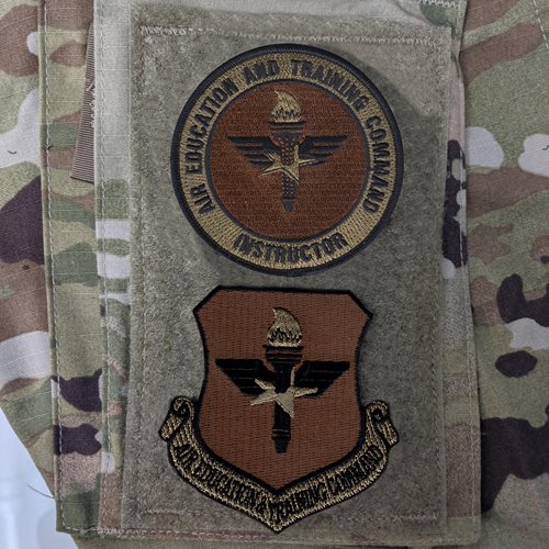 AETC Instructor OCP Patch - View 2