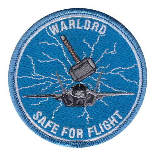 VMFAT-501 Warlords Star Wars Patches - Tie Fighter with Hook & Loop