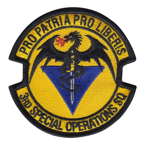 20th Special Operations Squadron Rare 80s Patch 3” USAF Cannon AFB Subdued SOS