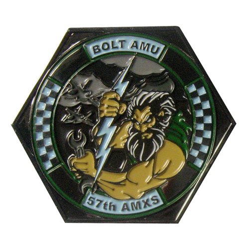 57 AMXS Bolt AMU Challenge Coin