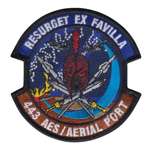 443 AES Aerial Port Patch