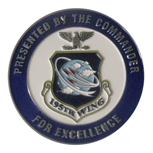 195 WG Commander Challenge Coin