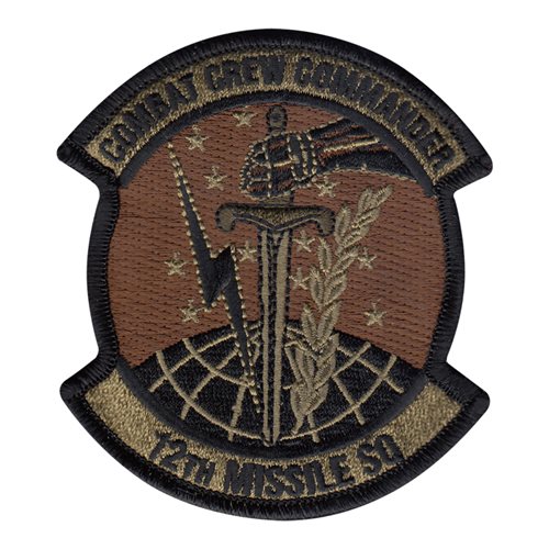 12 MS Combat Crew Commander OCP Patch