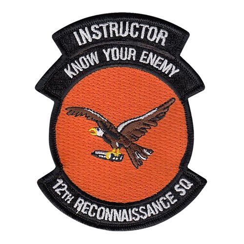 12 RS Instructor Patch