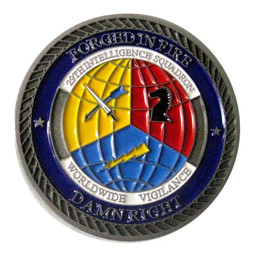 29 IS Commander Challenge Coin - View 2