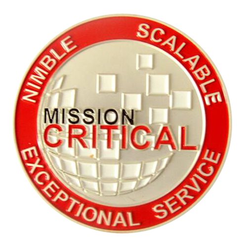 Harwood K Smith Mission Critical Challenge Coin - View 2