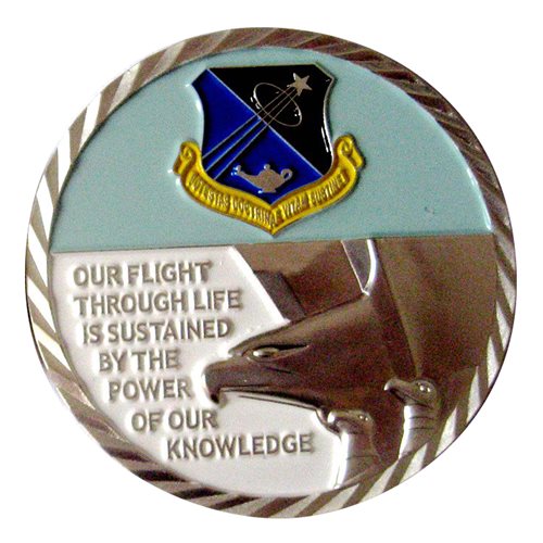 USAFA Aero Department Challenge Coin - View 2