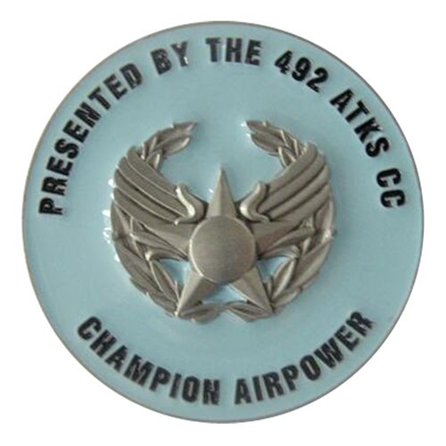 492 ATKS Commander Challenge Coin - View 2