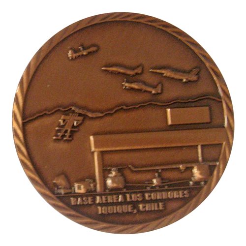 54 AMG CAF Challenge Coin - View 2