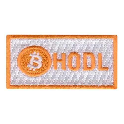 Bitcoin HODL Pencil Patch