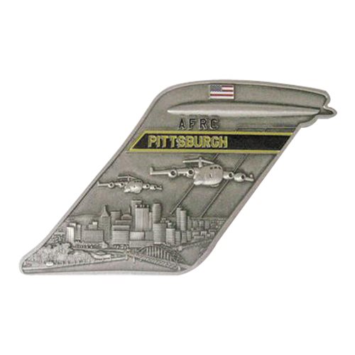 911 AES C-17 Pittsburgh Tail Flash Challenge Coin 