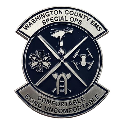 Washington County EMS Special Ops Paramedic Coin - View 2