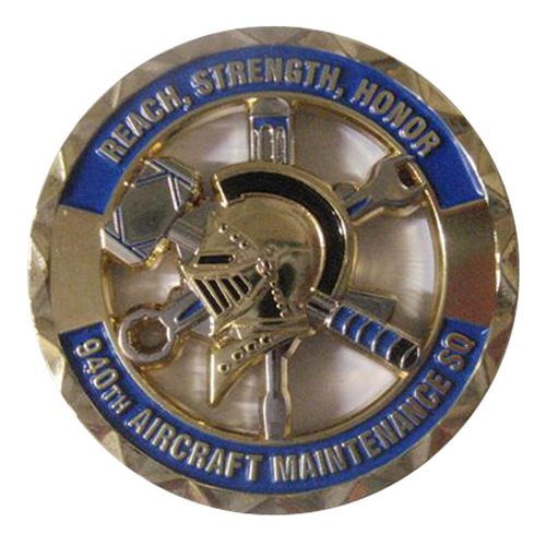 940 AMXS Challenge Coin - View 2