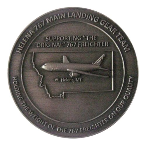 Boeing Helena 767 MLG Team Challenge Coin - View 2