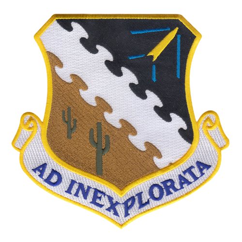 Air Force Test Center Patch 5 Inch