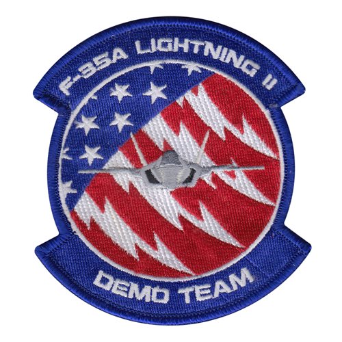 PATCH F-35 LIGHTNING LOW OBSERVABLES EMBROIDERED BADGE 