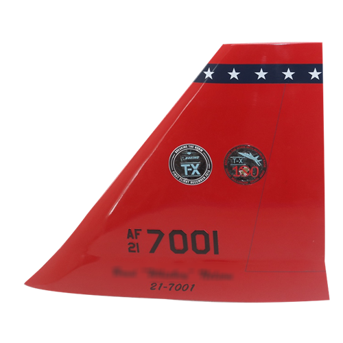 Boeing T-7A Red Hawk Airplane Tail Flash - View 5